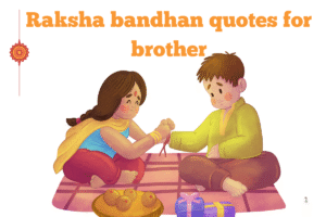 Raksha bandhan quotes for brother