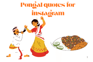 Pongal quotes for instagram