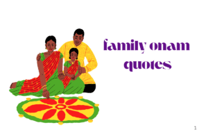 family onam quotes
