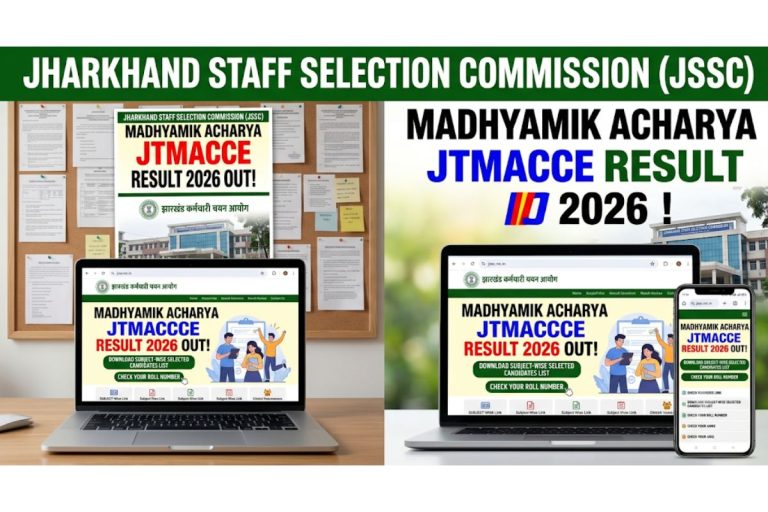 JSSC Madhyamik Acharya JTMACCE Result 2026