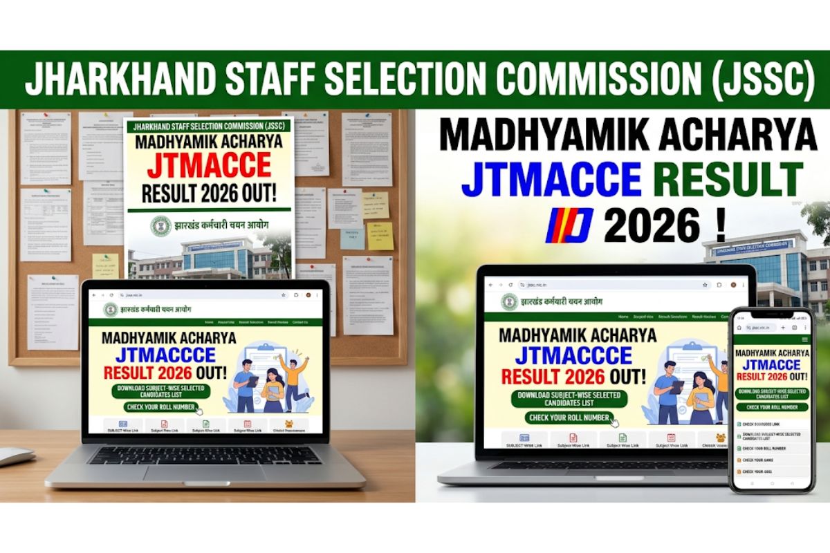 JSSC Madhyamik Acharya JTMACCE Result 2026